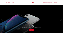 Desktop Screenshot of phonero.no